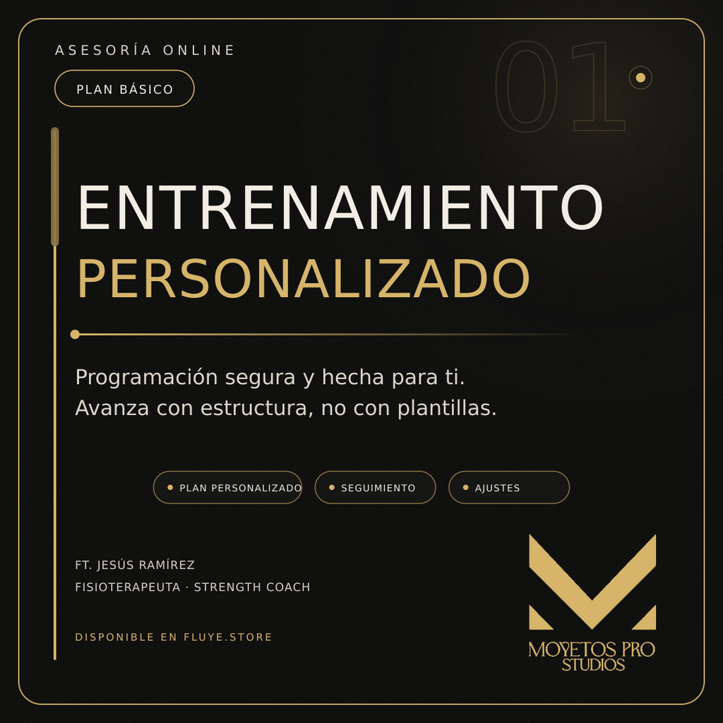 Asesoría básica de entrenamiento personalizado